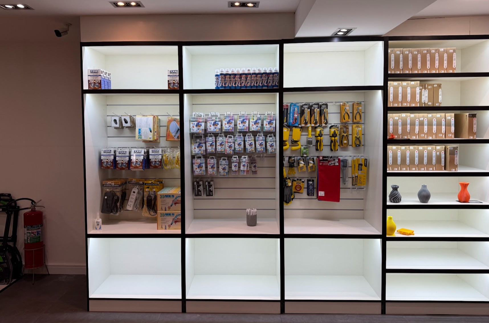 Bicos, placas, AMS e acessórios Bambu Lab na loja TueLá 3D